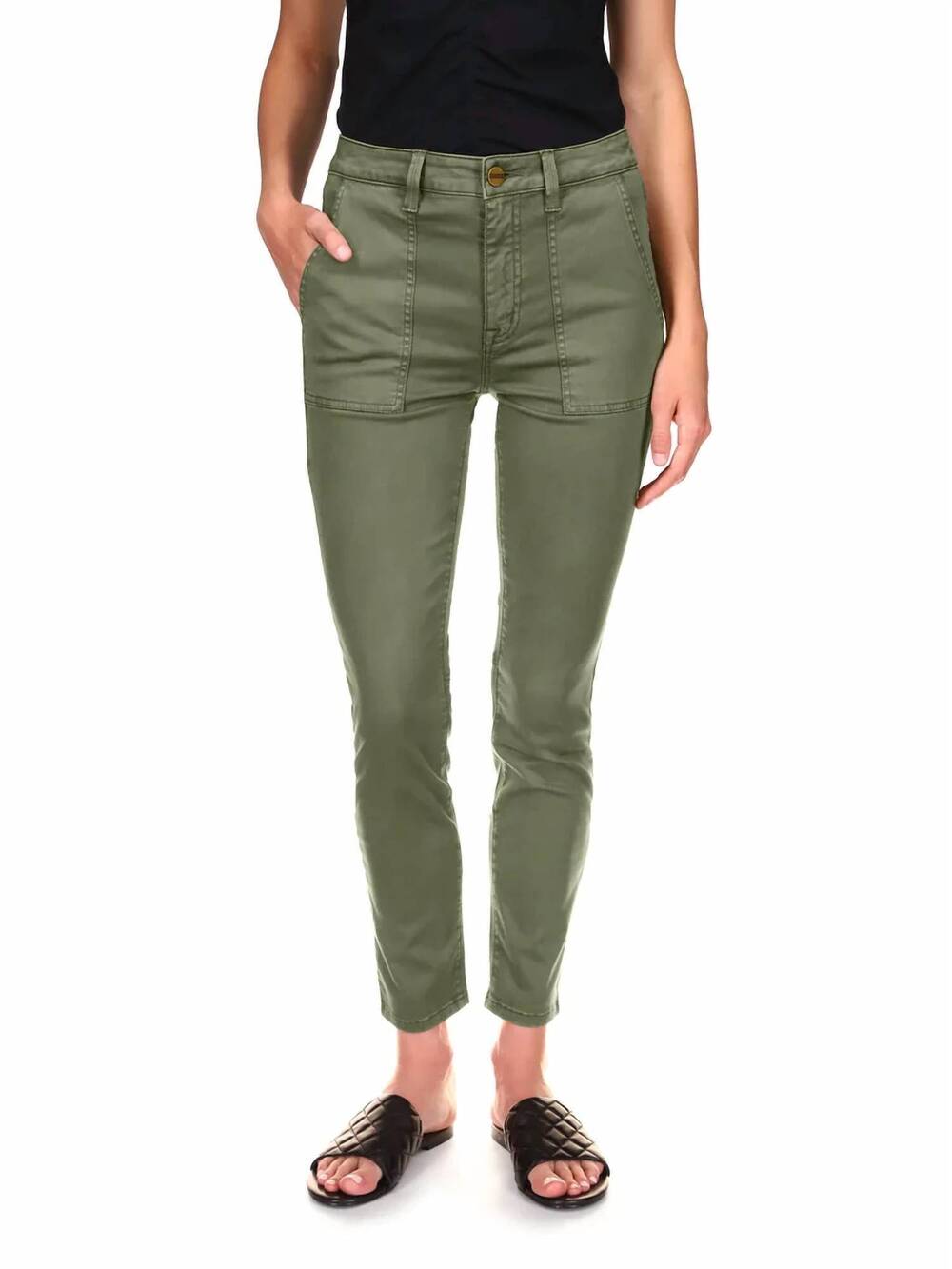 NEW SANCTUARY hayden skinny pants in trail green